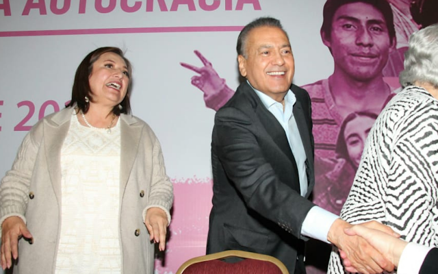 Beltrones, Aureoles y Malova movilizarán el voto para Xóchitl Gálvez Retrato de Manlio Fabio Beltrones.