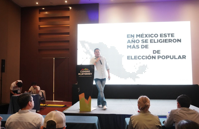 Kif Nava: La creatividad como clave para ganar elecciones en la Cumbre Mundial de Comunicación Política Captura de pantalla de un sitio web.