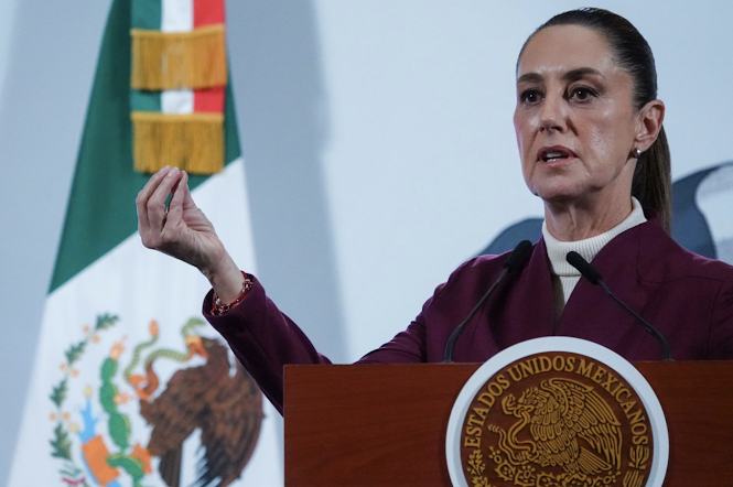 Sheinbaum impulsa ley para fortalecer sistema nacional de inteligencia contra el crimen Captura de pantalla del sitio web Sufragio.