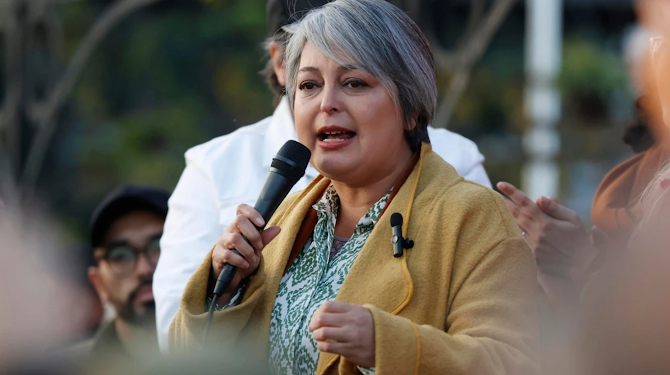 Jeannette Jara será la candidata presidencial de la izquierda chilena tras ganar las primarias Captura de pantalla del sitio web Sufragio.