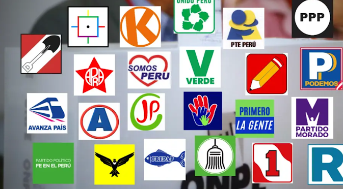 JNE Perú confirma: 43 partidos políticos habilitados para las elecciones generales de 2026 Captura de pantalla del sitio web sufragio.com.mx