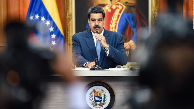 Maduro afirma que Guaidó terminará en prisión.