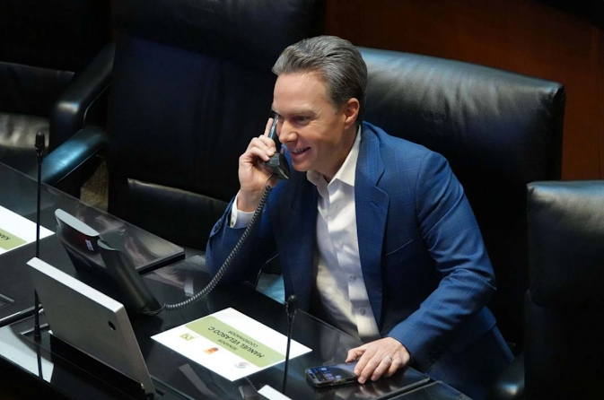 PVEM apoya reducir a la mitad financiamiento a partidos en reforma electoral Captura de pantalla del 1 de septiembre de 2025.