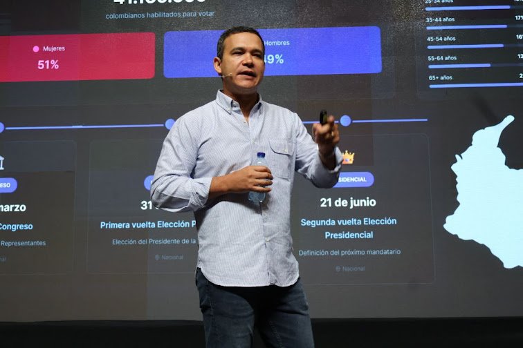 Amaury Mogollón presenta estrategias para las elecciones de 2026 en Colombia en la Cumbre Cartagena Imagen de un paisaje natural.