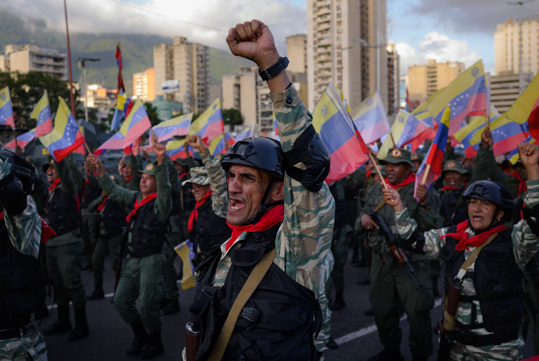 Maduro moviliza a la milicia civil ante el aumento de tensiones con Estados Unidos Captura de pantalla del sitio web Sufragio.