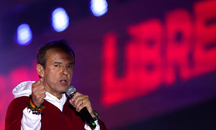 Gráfico estadístico del sitio web Sufragio.