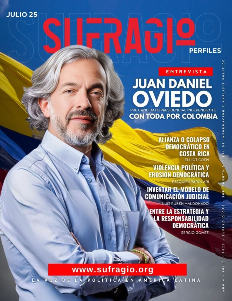 Juan Daniel Oviedo apoyando a Colombia.